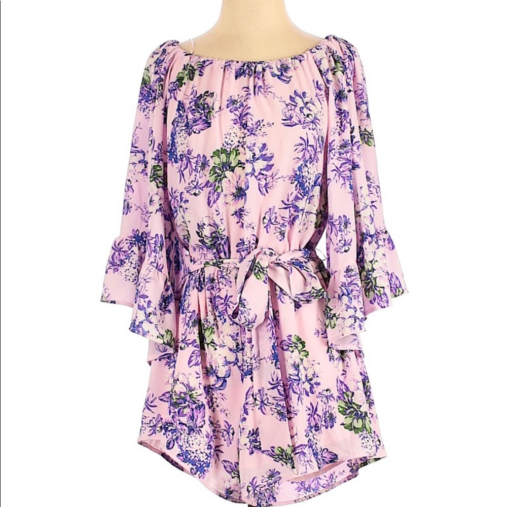 WAYF floral romper